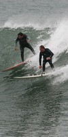 surfing near Figueira da Foz